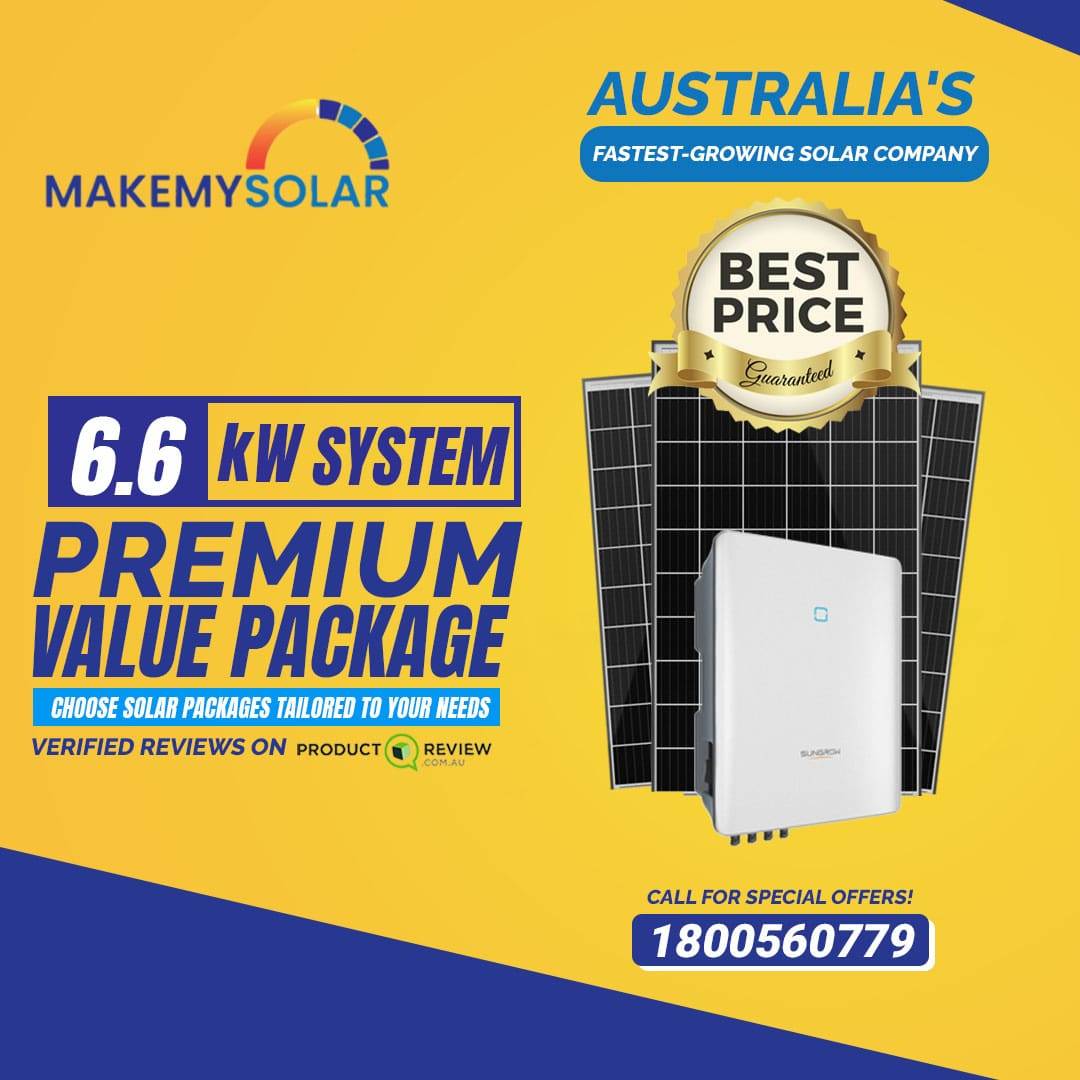 best 6.6 kW solar panel provider in sydney, australia